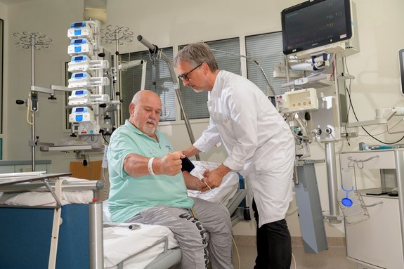 Behandlung auf der Stroke Unit
