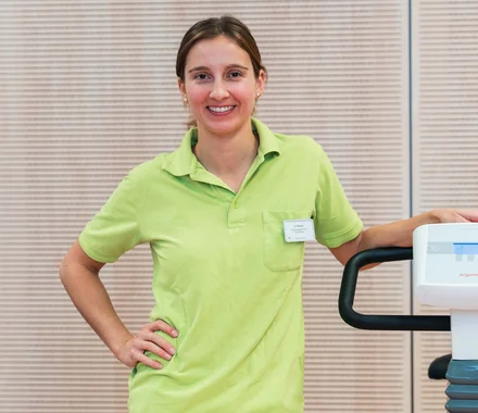 Physiotherapeutin