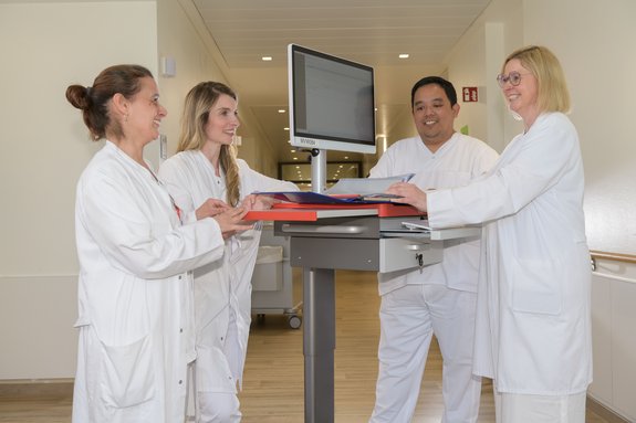 Ärzteteam der Geriatrie
